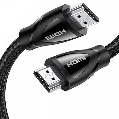 Кабель UGREEN HD140-80403 HDMI 2.1 to HDMI 2.1, в нейлоновой оплётке, 2m, черный - фото 3 - id-p225399319