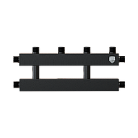Коллектор на 2 (3) отопительных контура, в комплекте с кронштейнами, 150 кВт
