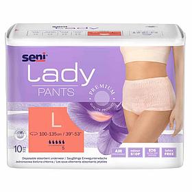 Трусы впитывающие Seni Lady Pants, размер L (Large), 10 шт.