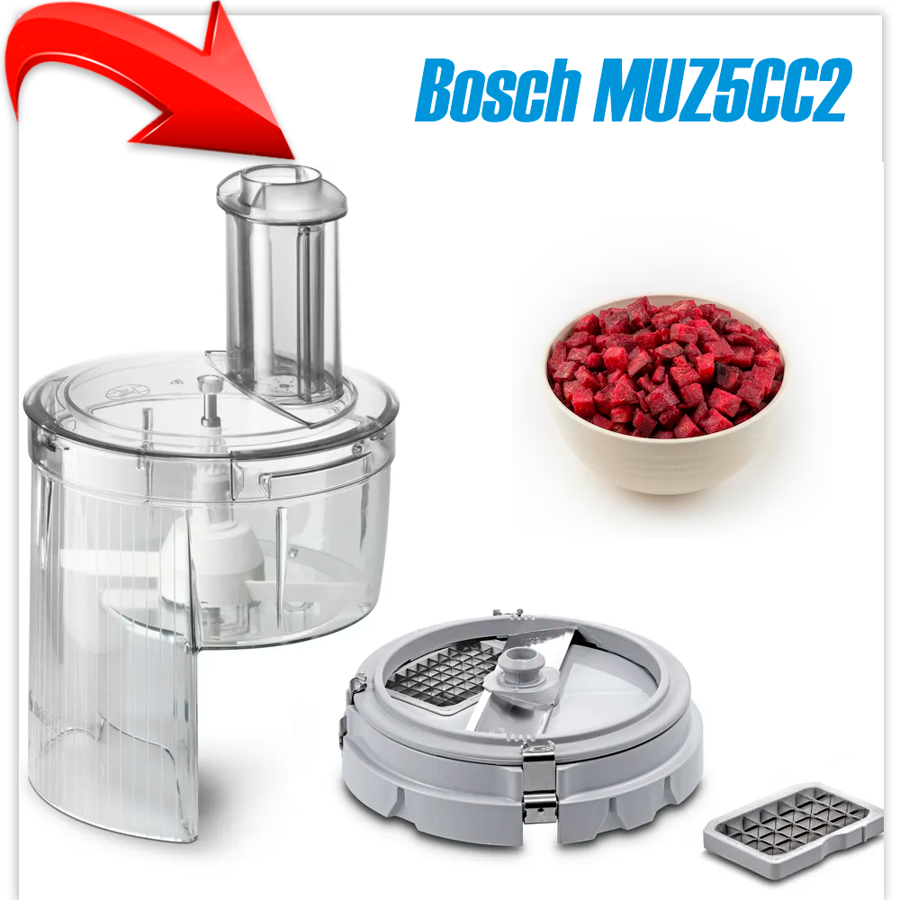 Насадка для нарезки кубиками Bosch MUZ5CC2