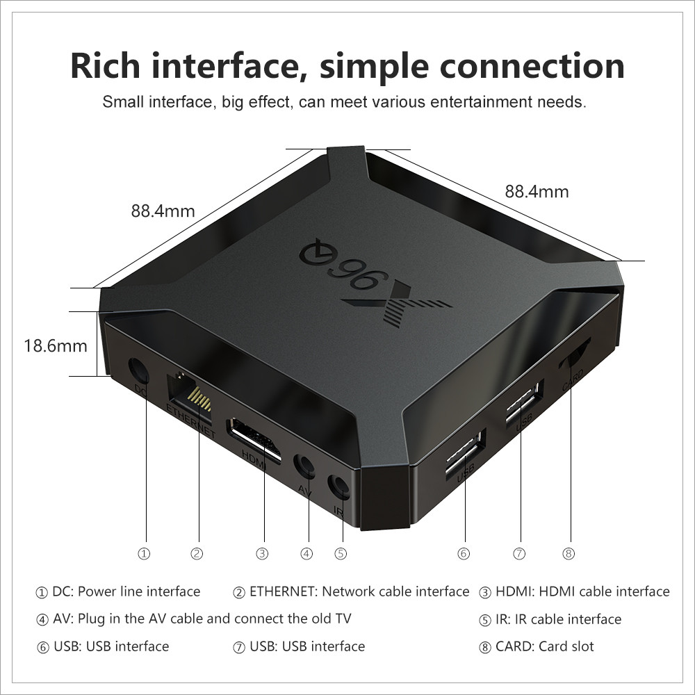 Мультимедийная IPTV приставка SMART BOX 98 Quick 4K + подписка на месяц просмотра ТВ каналов. - фото 2 - id-p225399410