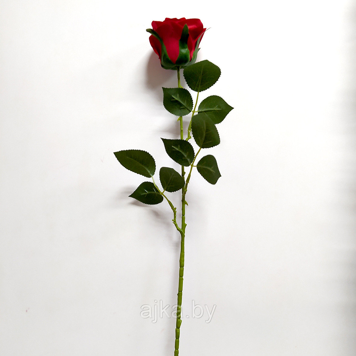 Роза полураскрытая 72 см, красный - фото 2 - id-p225399425