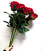 Роза полураскрытая 72 см, красный, фото 5