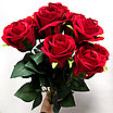 Роза полураскрытая 72 см, красный, фото 8