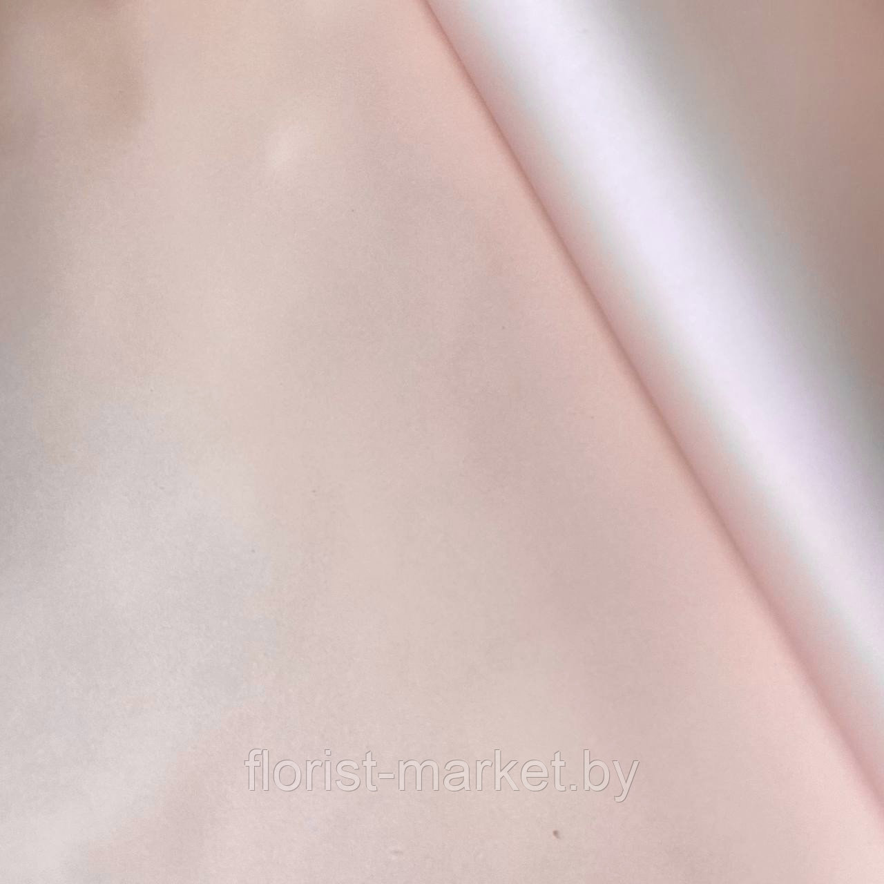 Пленка перламутровая, 58 см*10 м, светло-розовый - фото 1 - id-p221180634