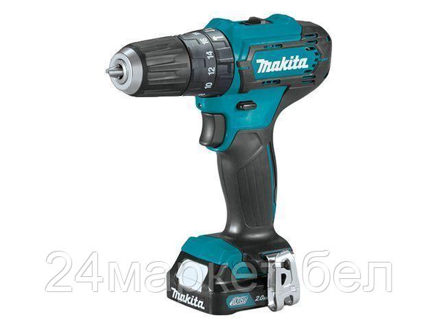 Дрель-шуруповерт Makita HP333DWME (с 2-мя АКБ, кейс) - фото 1 - id-p225399636