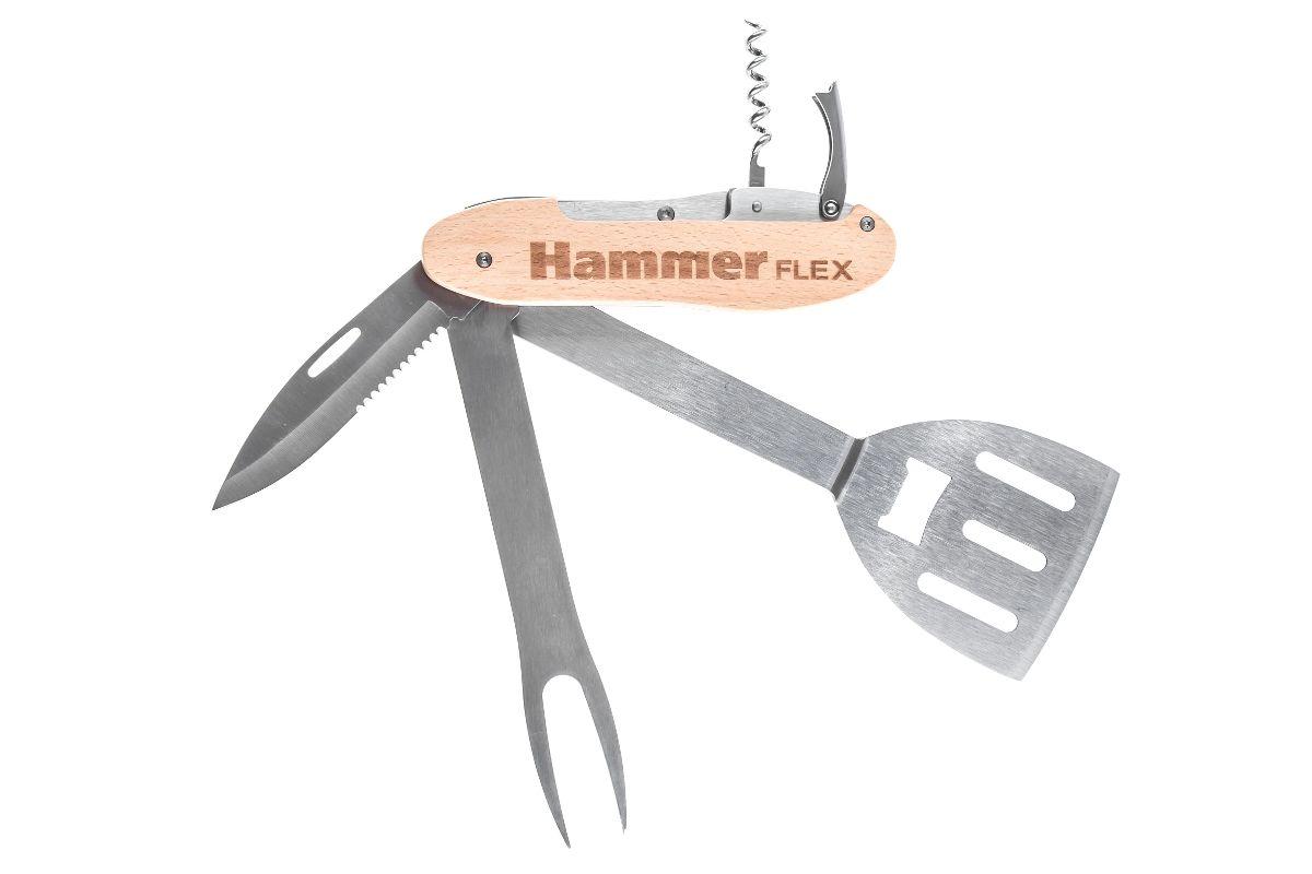 Мультитул для гриля 5 приборов Hammer Flex 310-310 - фото 2 - id-p225400629