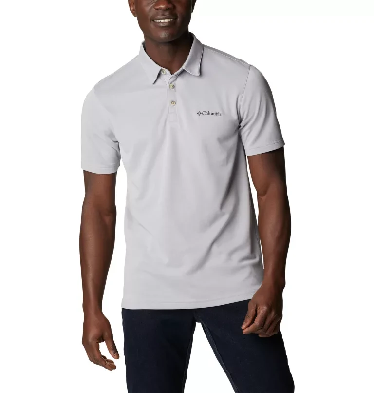 Рубашка-поло мужская Columbia Utilizer Polo серый 1772051-027 - фото 1 - id-p225086235