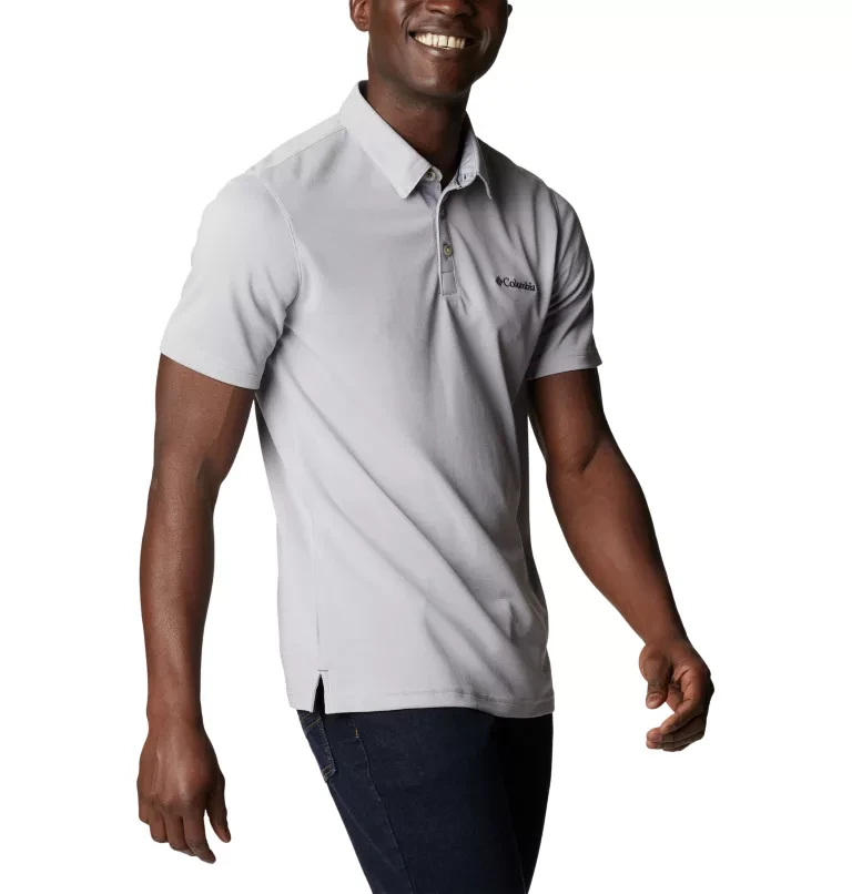 Рубашка-поло мужская Columbia Utilizer Polo серый 1772051-027 - фото 5 - id-p225086238