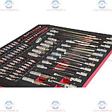 Набор инструментов на 277 предметов + Тележка с 7 ящиками KraftWell арт. KRW-TTG+SET277, фото 10