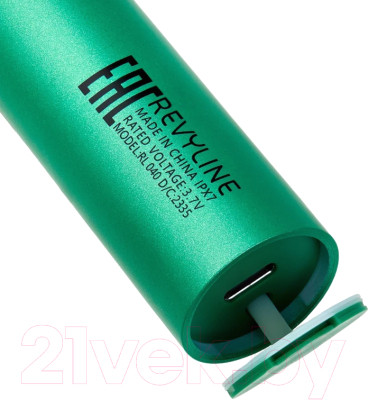 Звуковая зубная щетка Revyline RL 040 Green Dragon / 7828 - фото 5 - id-p225403685