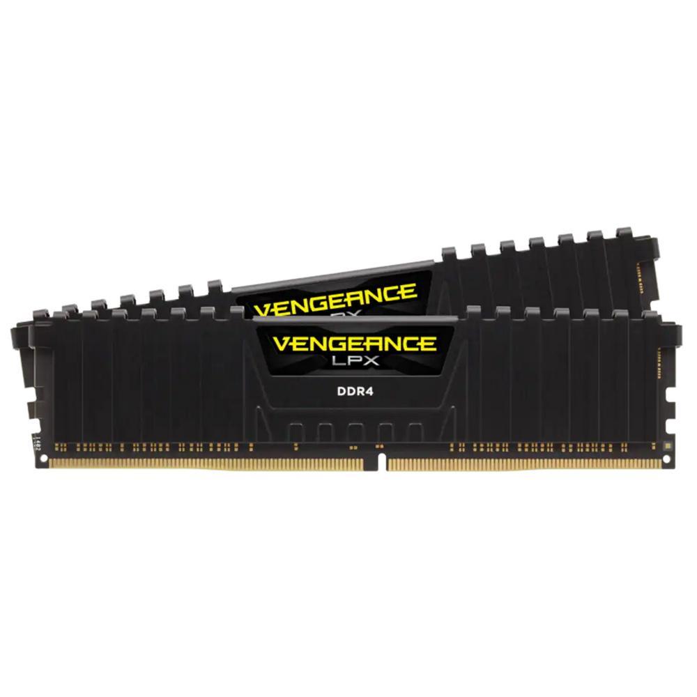 Модуль памяти Corsair Vengeance LPX CMK32GX4M2E3200C16 DDR4 DIMM 32Gb KIT 2*16Gb PC4-25600 - фото 1 - id-p225405440