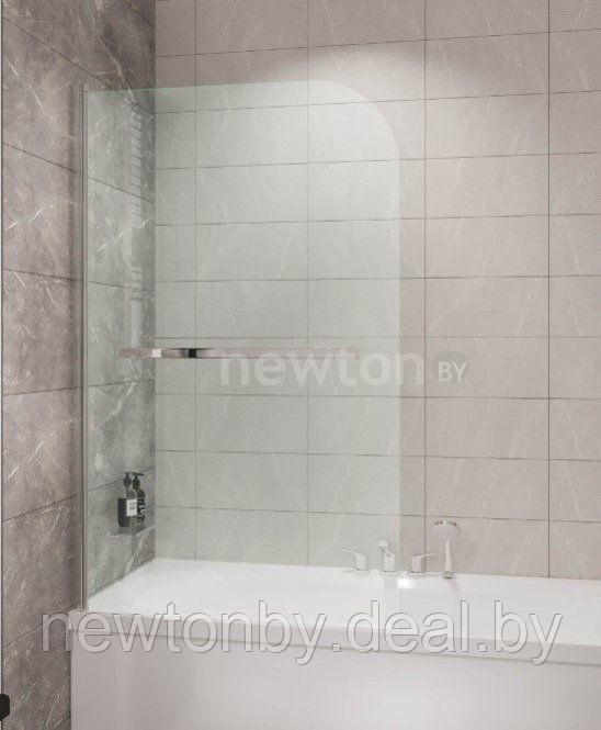 Стеклянная шторка для ванны Grossman GR-104 150х80 - фото 1 - id-p225406732
