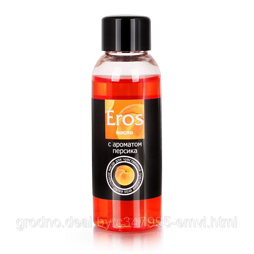 Масло массажное EROS EXOTIC (с ароматом персика) флакон 50мл - фото 1 - id-p225096551