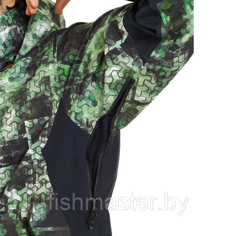 Куртка FHM Guard V2 цвет Принт хаки/чёрный мембрана 20 000\10 000 - фото 8 - id-p225407624