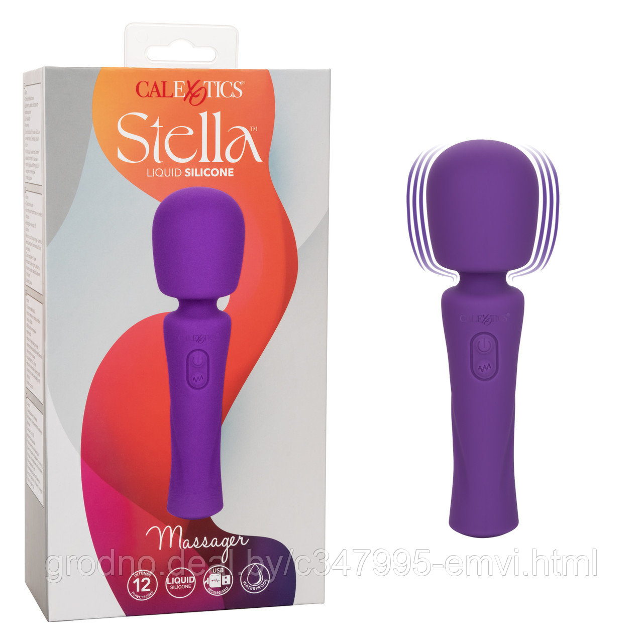 Универсальный вебромассажер Stella Liquid Silicone Massager