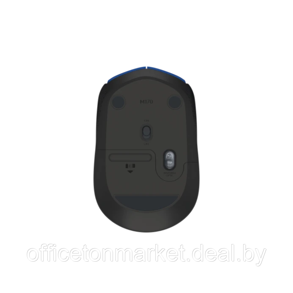 Мышь Logitech "Mouse M171", беспроводная, 1000 dpi, 3 кнопки, серый - фото 2 - id-p225408135