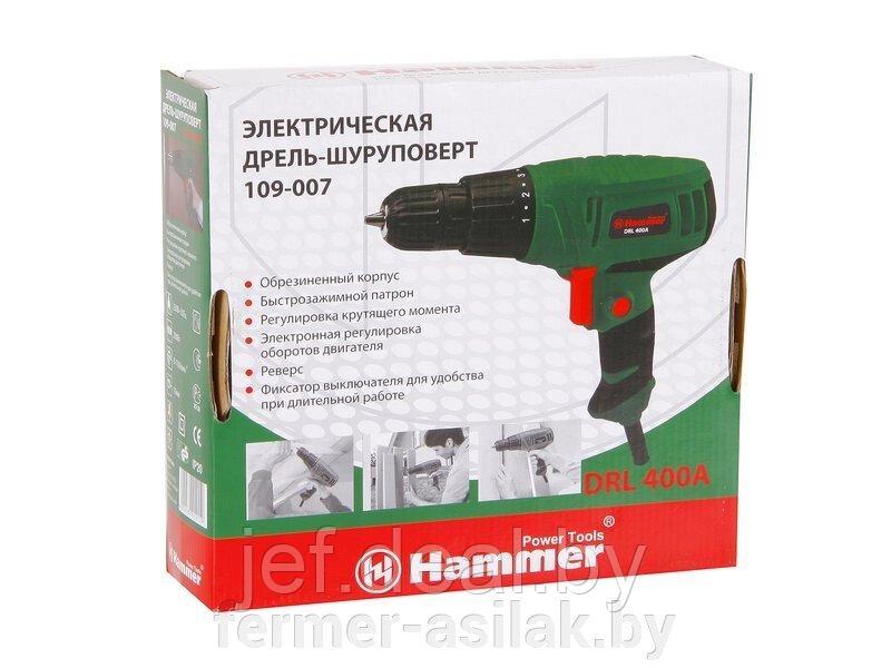 Шуруповерт сетевой FLEX DRL400A HAMMER 59315 - фото 5 - id-p225408314