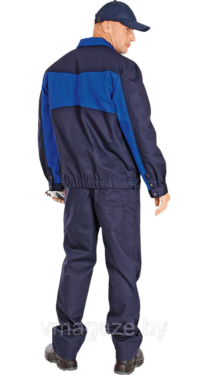 Костюм рабочий мужской Высота-1 (цвет темно-синий) - фото 4 - id-p225408770