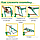 Садовая складная двухсторонняя скамейка перевертыш с мягким сиденьем NIKA размер 55х30х42 см, фото 8