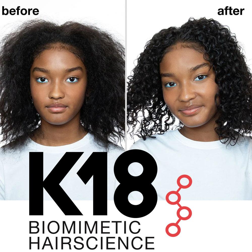 Комплект K18 Домашний уход шампунь баланс + маска (250+15 ml) для молекулярного восстановления волос - K18 - фото 5 - id-p225408926
