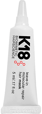 Маска несмываемая K18 Домашний уход для молекулярного восстановления волос 5ml - K18 Home Care Mask - фото 1 - id-p225408933