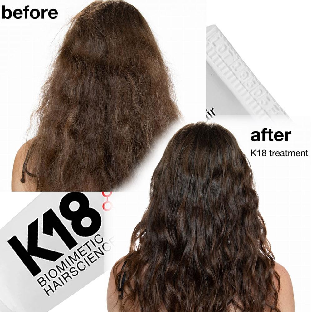 Маска несмываемая K18 Домашний уход для молекулярного восстановления волос 5ml - K18 Home Care Mask - фото 4 - id-p225408933