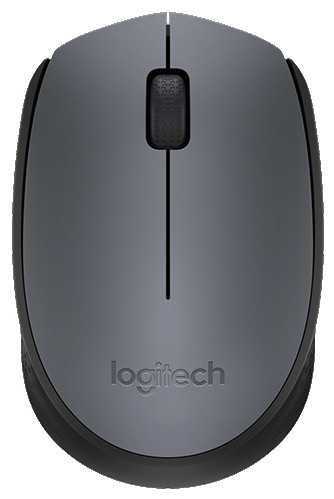 Мышь Logitech M171 Wireless Mouse серый/черный [910-004424]