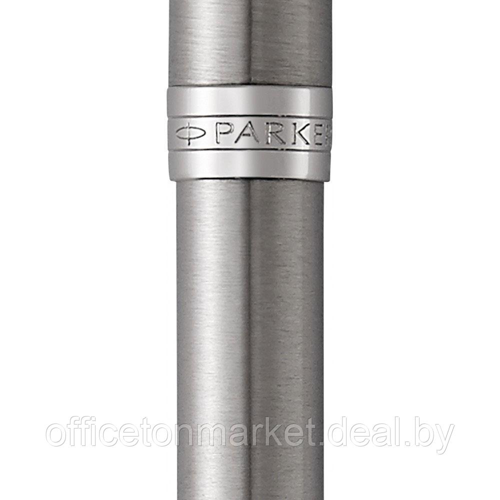 Ручка шариковая автоматическая Parker "Sonnet Core K526", 1.0 мм, серебристый, стерж. черный - фото 2 - id-p225408185