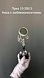 Статуэтка с эмблемононосителем  "Ника"  без  подставки , серебро 18 см , 157.02, фото 2
