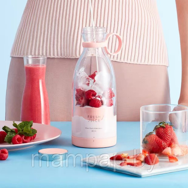 Портативный блендер  Fresh Juice Portable mini fruit