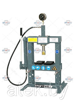 Пресс 10 т. настольный с ручным приводом KraftWell арт. KRWPR10B