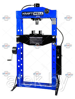 Пресс 50 т. с ручным и ножным приводом KraftWell арт. KRWPR50F