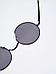 Солнцезащитные очки круглые мужские женские черные солнечные модные стильные от солнца, фото 10
