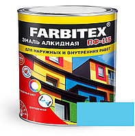 FARBITEX Эмаль алкидная ПФ-115 Светло-голубой 5кг