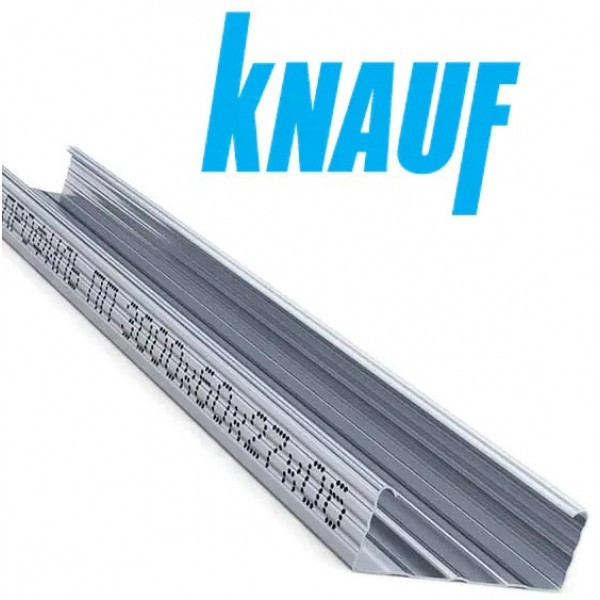 KNAUF Профиль CD 60*27 3м, усиленный толщина металла 0,6мм - фото 1 - id-p170962161