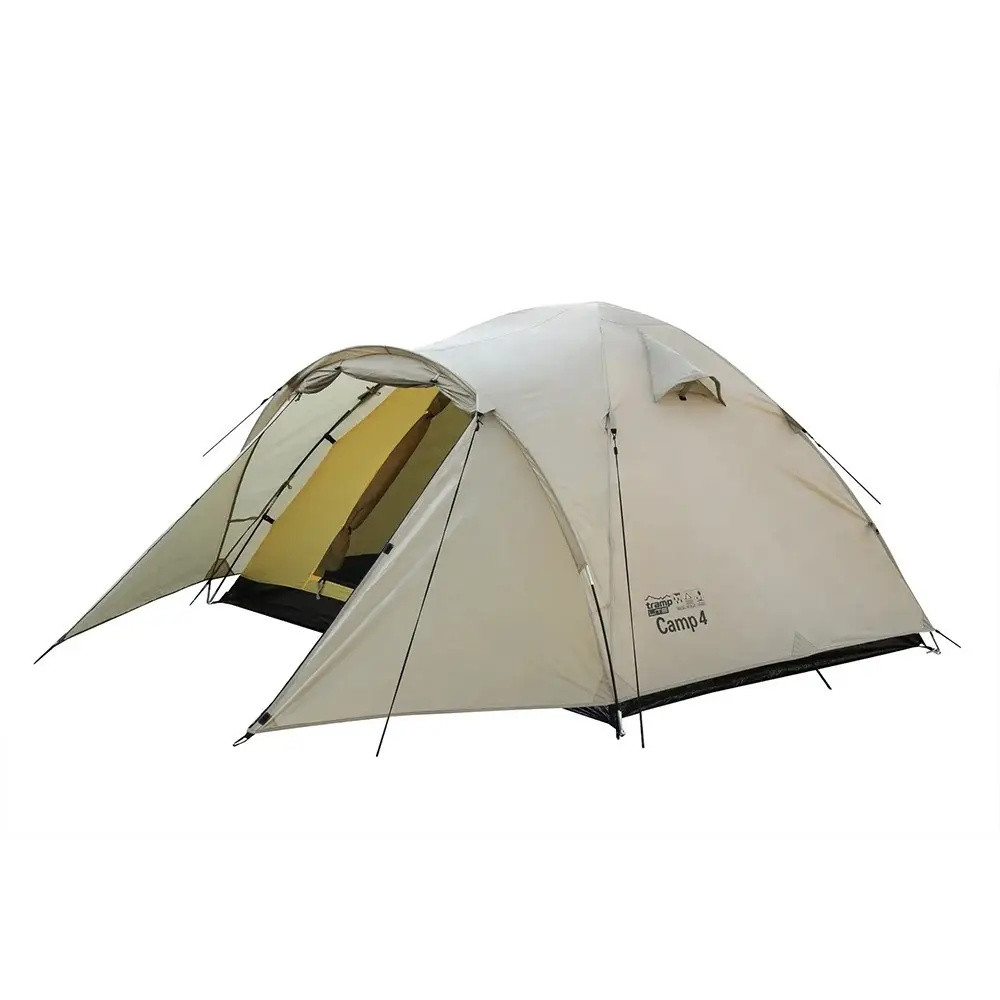 Туристическая палатка TRAMP LITE CAMP 4 (V2) SAND - фото 1 - id-p180584111