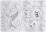 Раскраска «Мульти-Пульти» А4, 4 л., «Зоопарк»