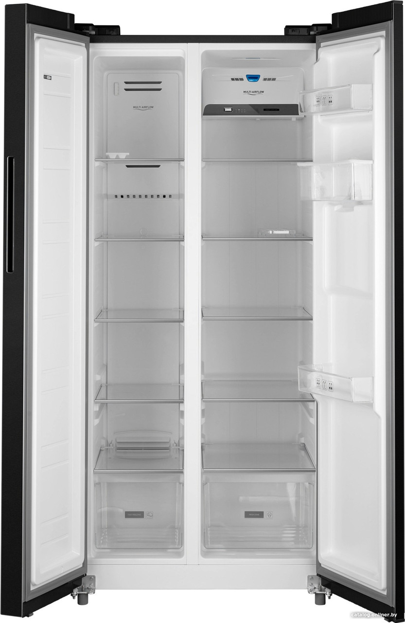 Холодильник side by side Weissgauff WSBS 600 XB NoFrost Inverter Water Dispenser - фото 1 - id-p225412899