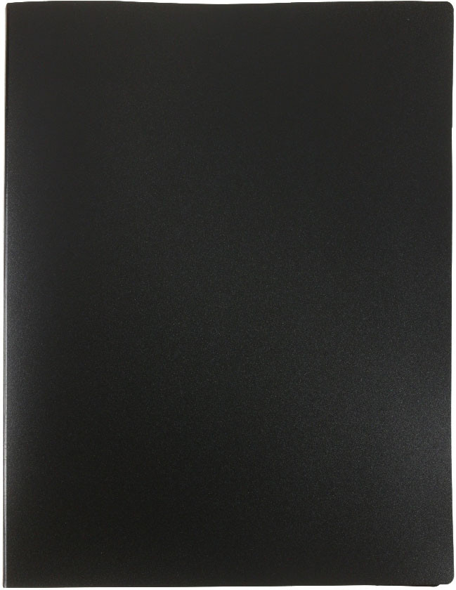 Папка-скоросшиватель пластиковая с пружиной «Стамм» толщина пластика 0,5 мм, черная - фото 3 - id-p225412802