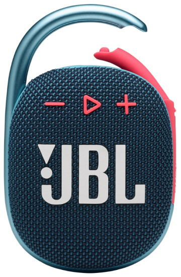 Беспроводная колонка JBL Clip 4 (темно-синий/розовый) - фото 6 - id-p225413570