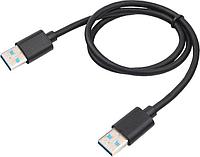 Кабель Cablexpert CC-USB3-AMAM-0.6M USB Type-A - USB Type-A (0.6 м, черный)