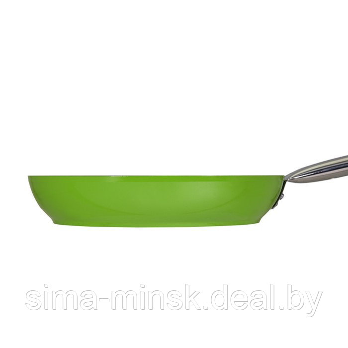 Сковорода диаметром 26 см Oursson, зеленое яблоко - фото 5 - id-p225413772
