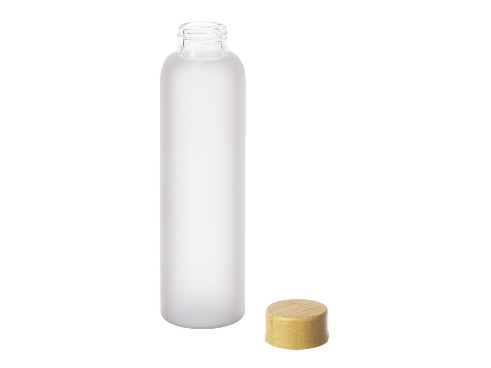 Стеклянная бутылка с бамбуковой крышкой «Foggy», 600 мл - фото 2 - id-p225413883