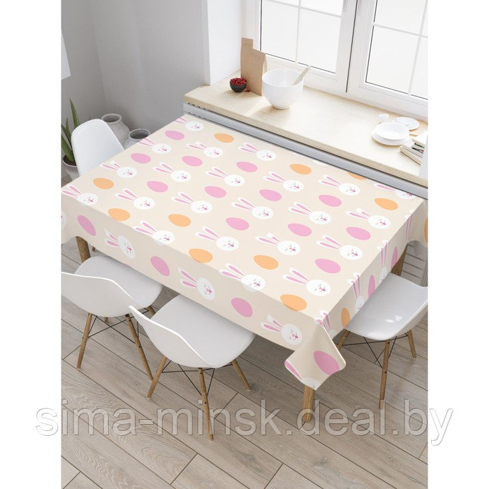 Скатерть на стол с рисунком «Пасхальный паттерн», размер 120x145 см - фото 1 - id-p225414181