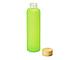 Стеклянная бутылка с бамбуковой крышкой «Foggy», 600 мл Зеленое яблоко, фото 2