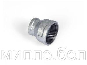 Муфта ред. 1 1/2" х 1" вн.-вн. оцинкованн., AV Engineering