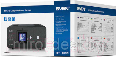 ИБП Sven RT-500 - фото 4 - id-p225419629