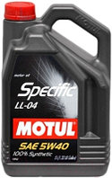 Моторное масло Motul Specific LL-04 5W40 / 101274