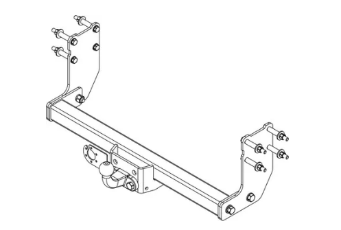 Фаркоп AvtoS для Ford Transit шасси 2014-2024. Артикул FD 35